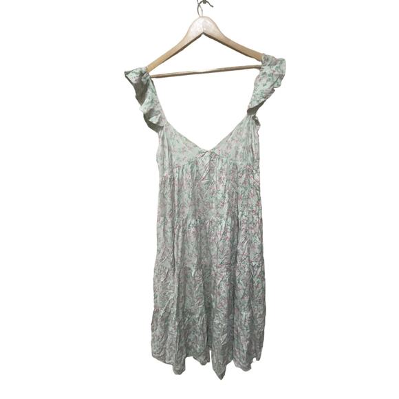 Sokie Collective The Summer Flutter Dress Size Medium - Picture 6 of 7